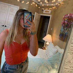 RED/ORANGE TOP⭐️